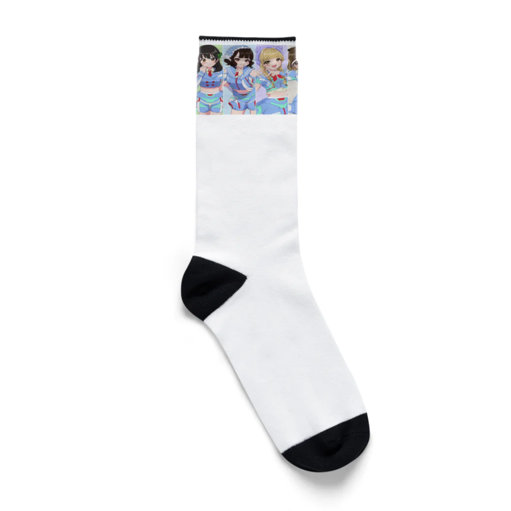 限界オタクの新境地のZERO→START【非公式限定グッズ】 Socks