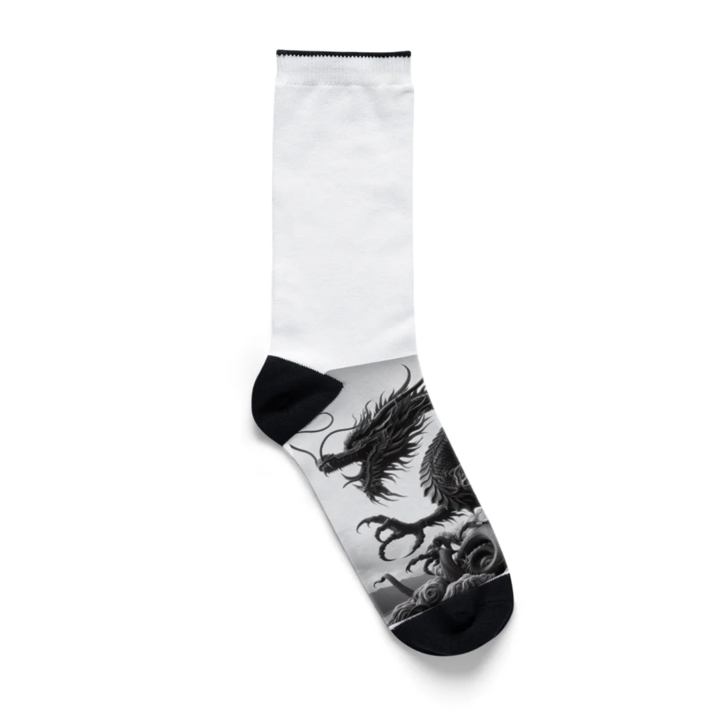 AAしょっぷの龍のグッズですよー Socks