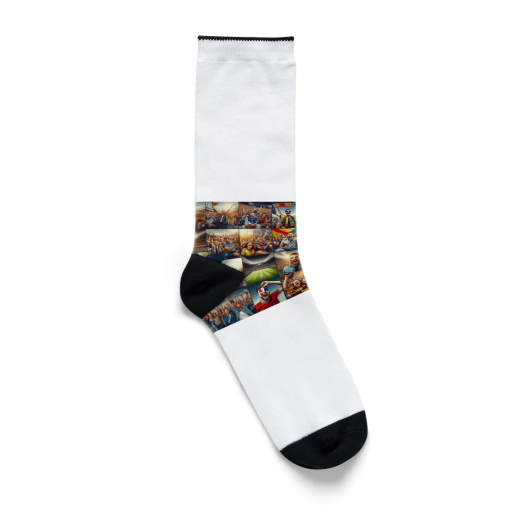 TKG3150のサッカーファン Socks