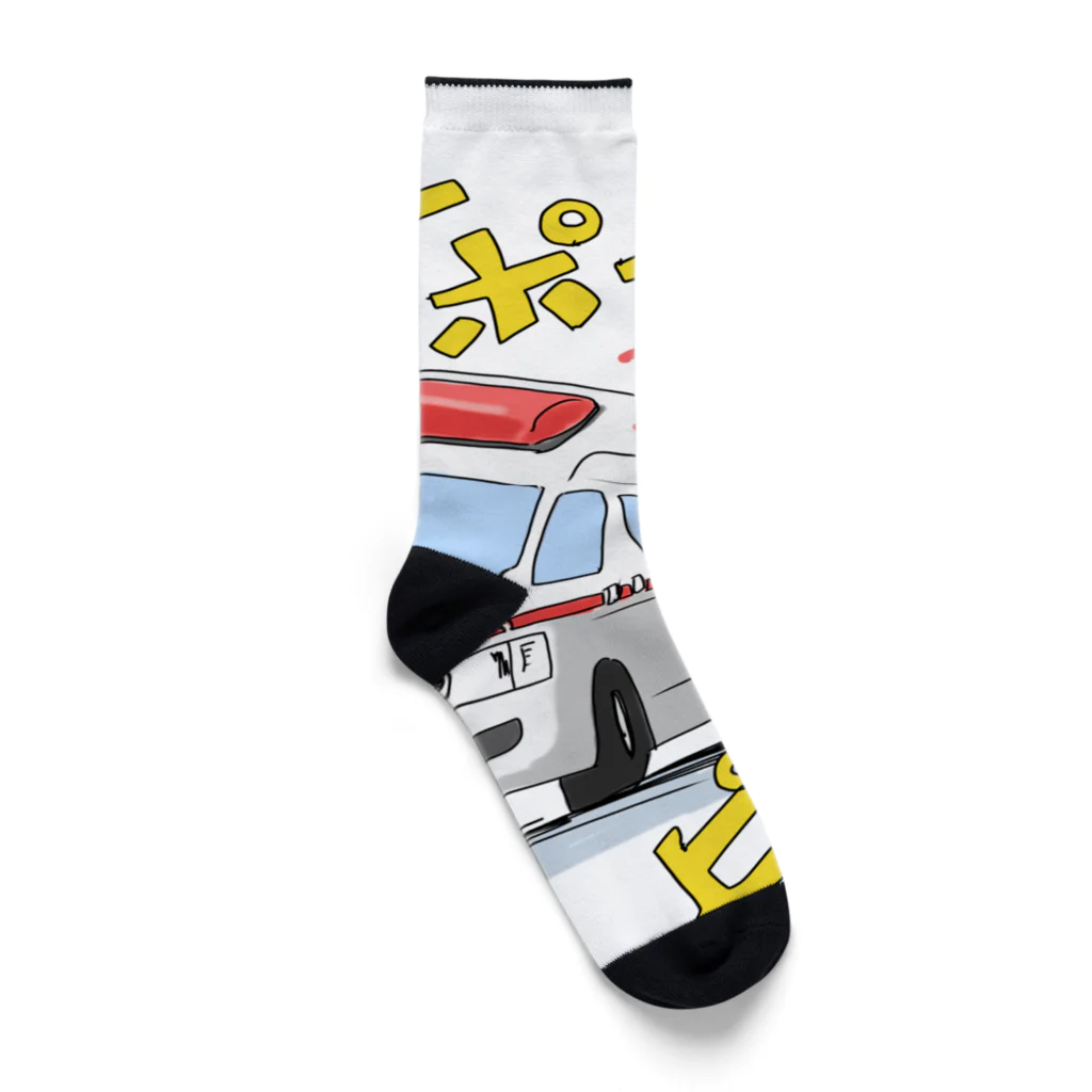 わはは。の緊急搬送 Socks