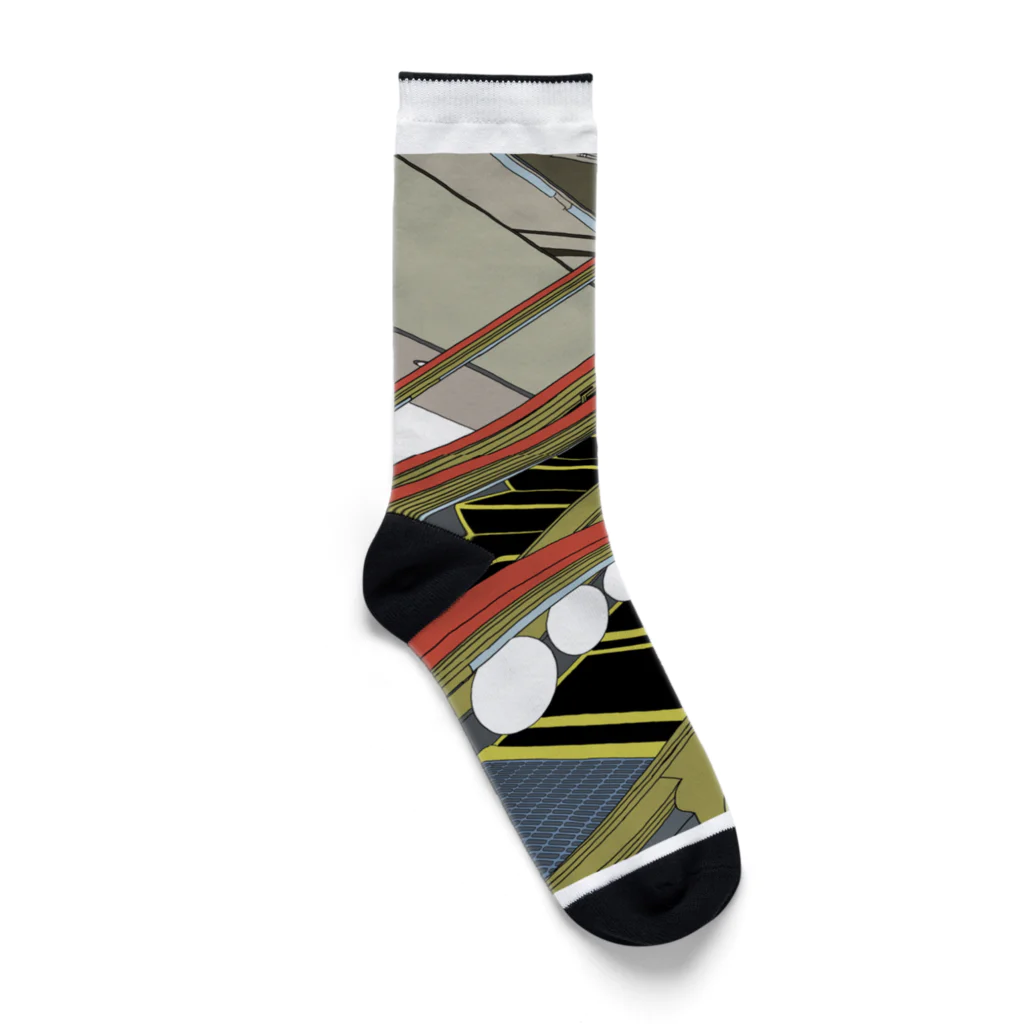 Nmeyaのエスカレーター Socks