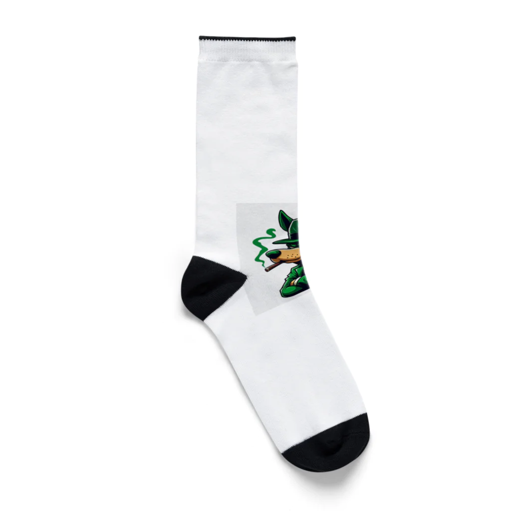 suzuri18026のバッドドッグ Socks