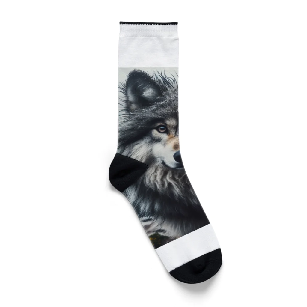 中村マコトのオオカミ　森の番人 Socks