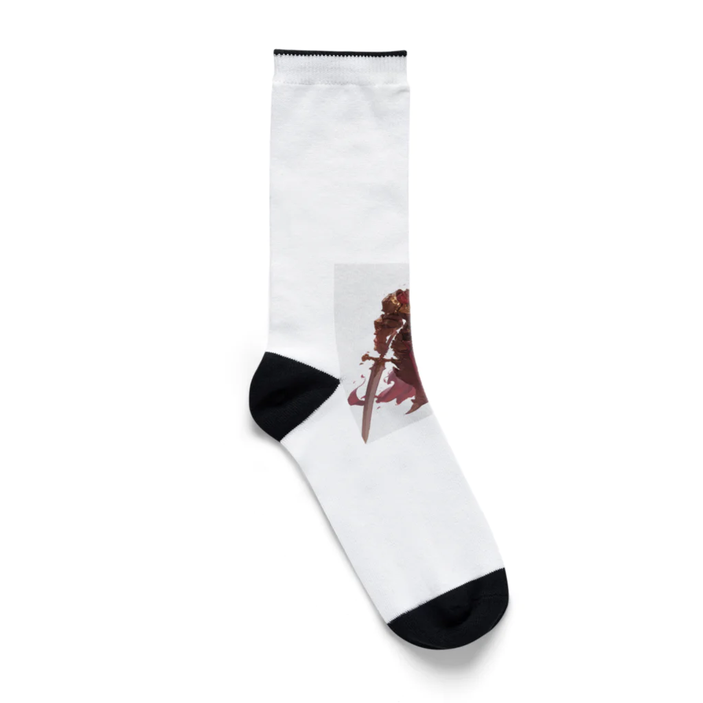 AQUAMETAVERSEの強そうな西洋の武将 Socks