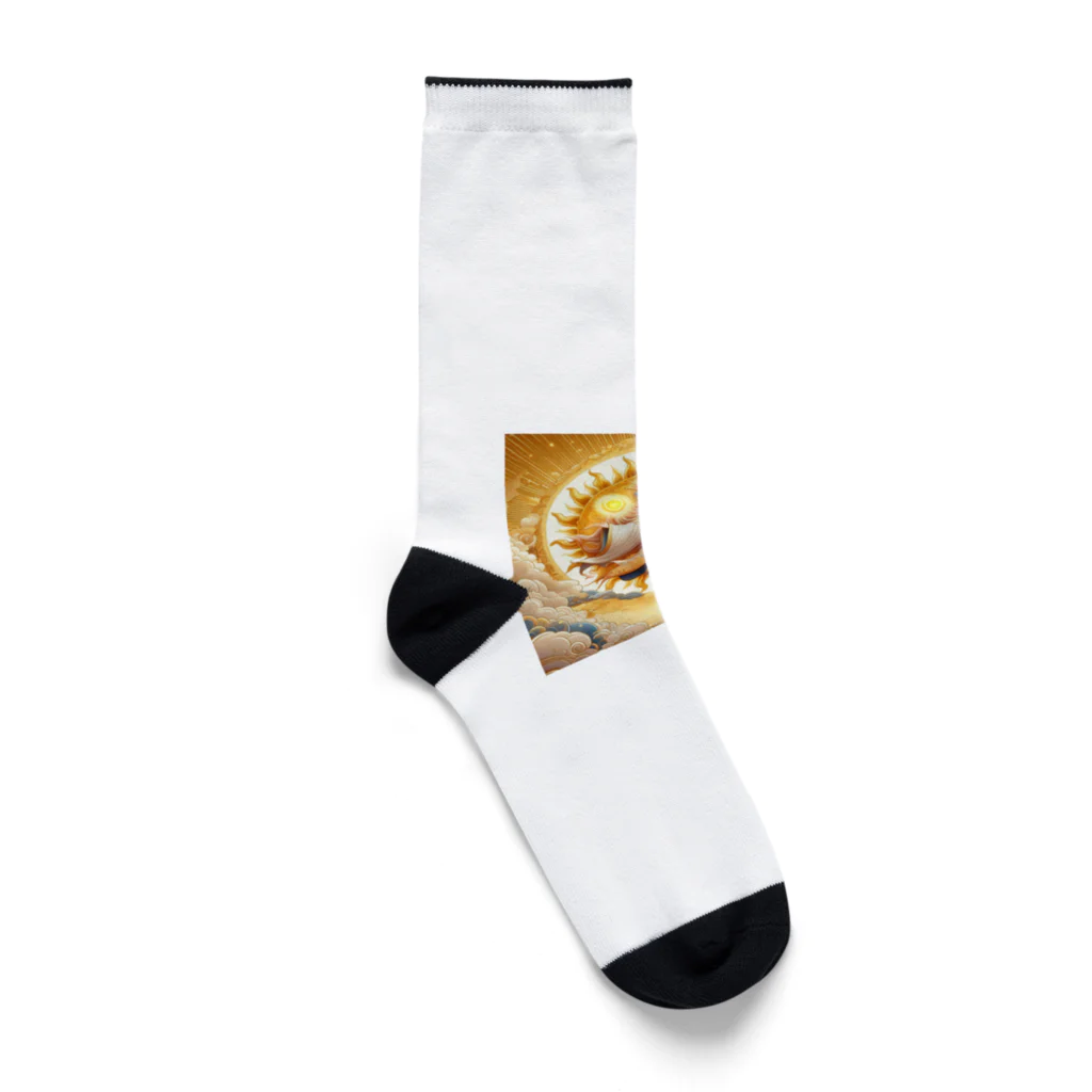 うりこみ屋の最高神天照大御神II Socks