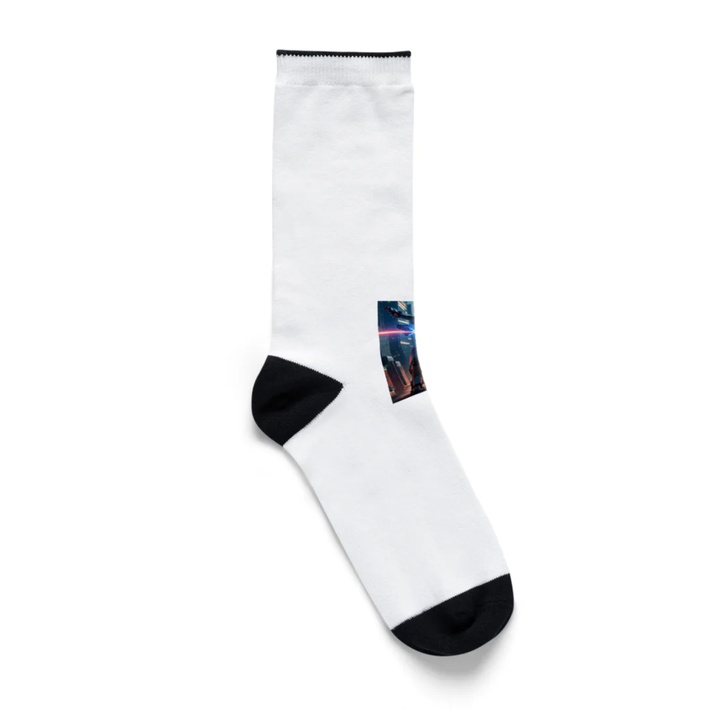 OTIRUBUTUBUTUのライオンロボットV1 Socks