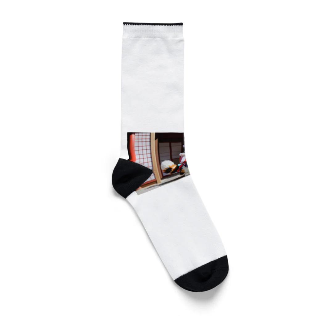 Lake Houseの三毛猫のグッズ Socks