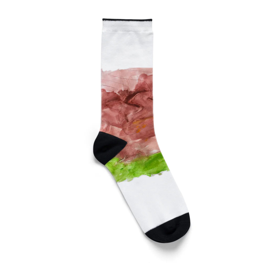 tomorhythmのこわいかお Socks