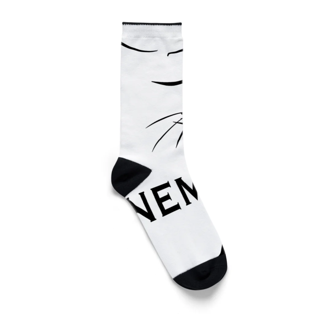 NECOMAMIREのAKUBIIII Socks