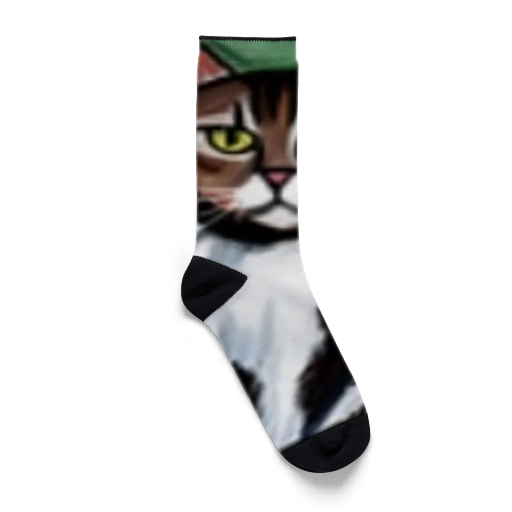 Ppit8のどっしりかまえる猫ちゃん Socks