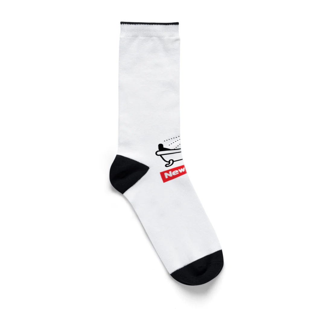 brwild7のニューヨーカー（シャワー） Socks