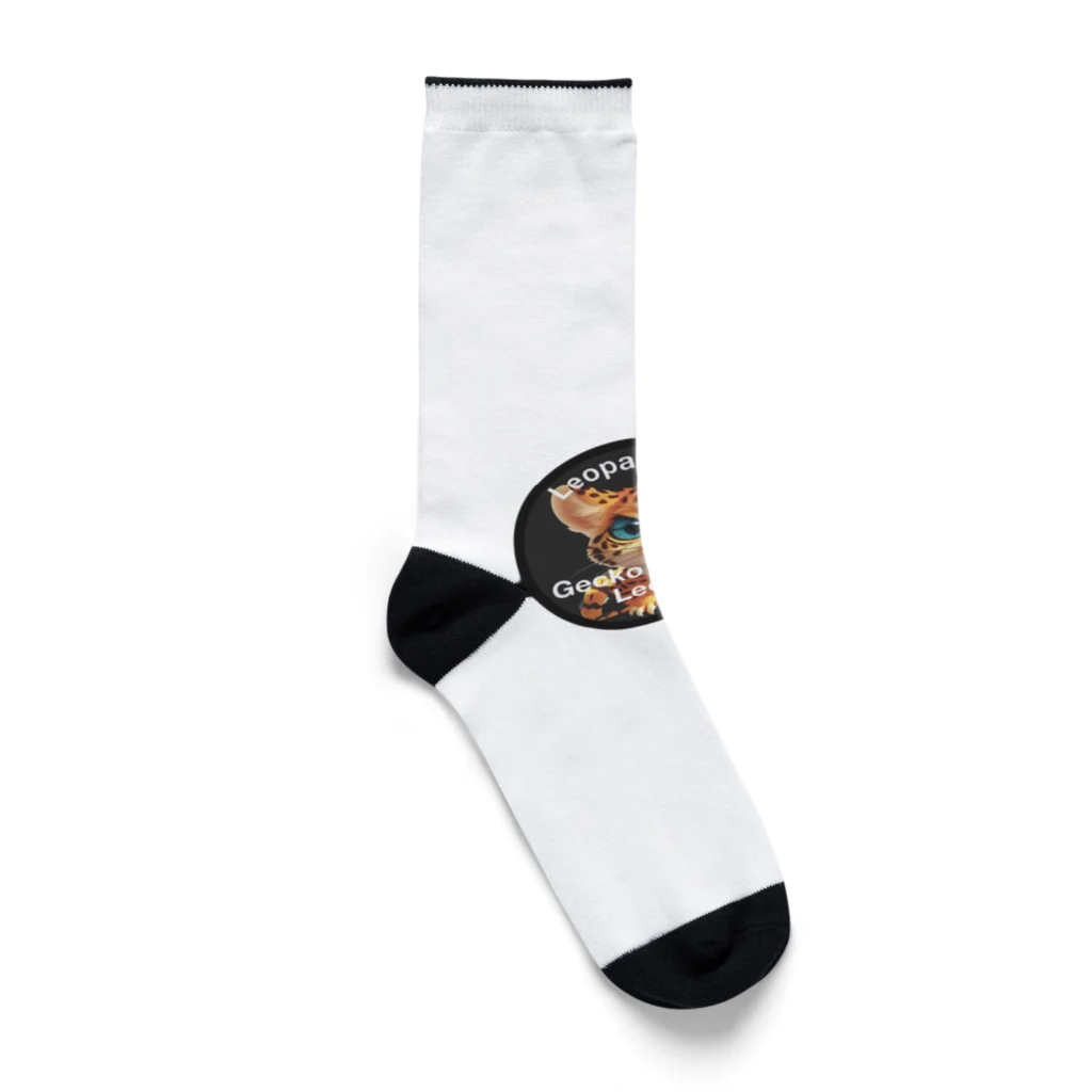 なまけもののLeopard Gecko（ヒョウモントカゲモドキ） Socks