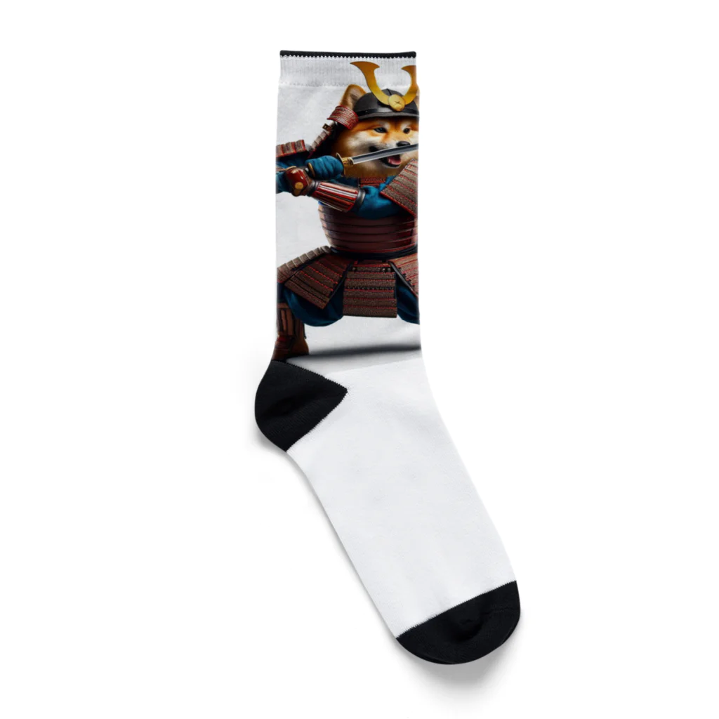 hypergoのいぬ侍とねこ忍者 Socks