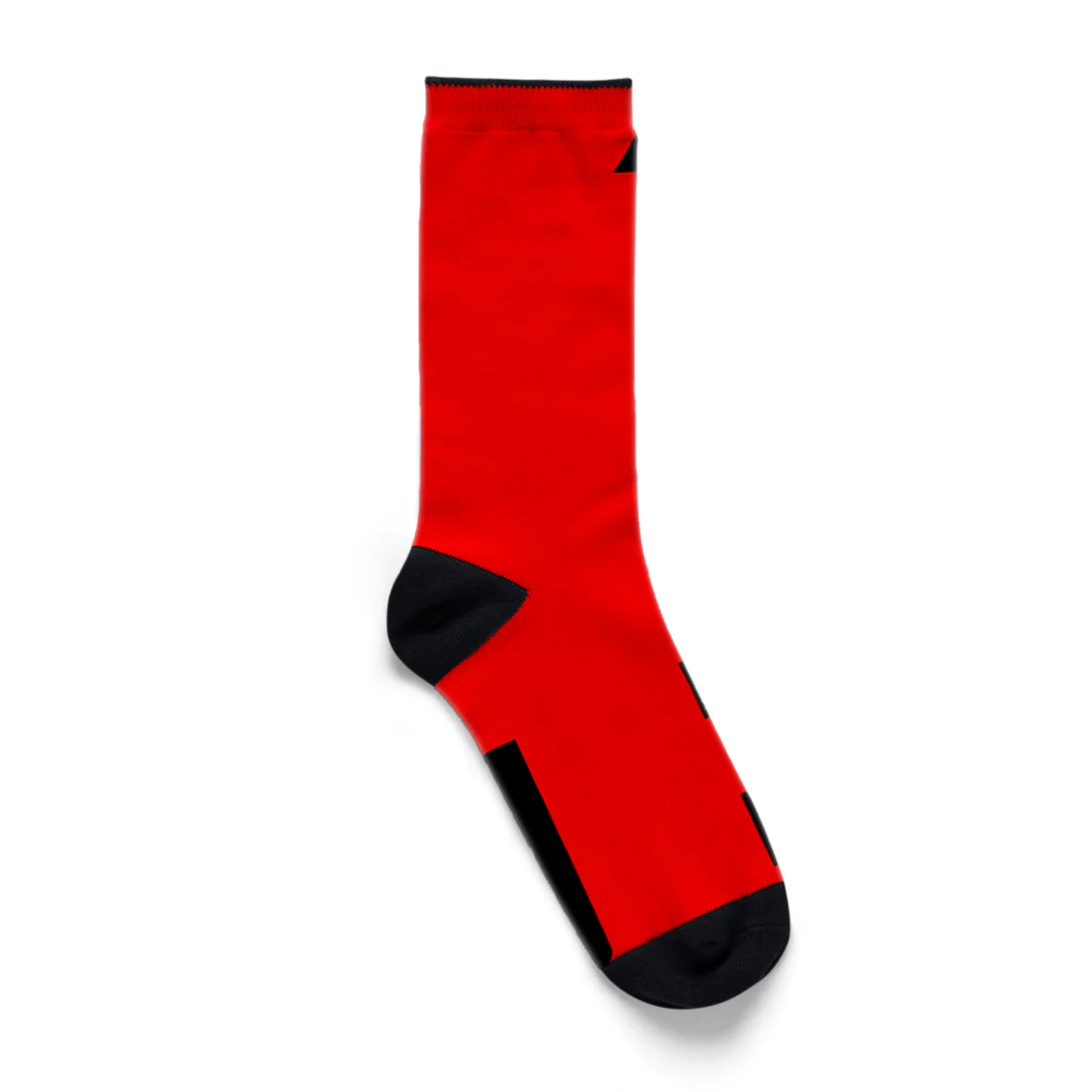 KOINT コイントの赤い団結　red unity Socks