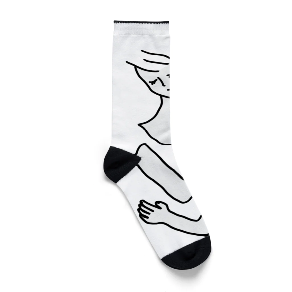 三姉妹とウフフのお店の優しくハグ Socks