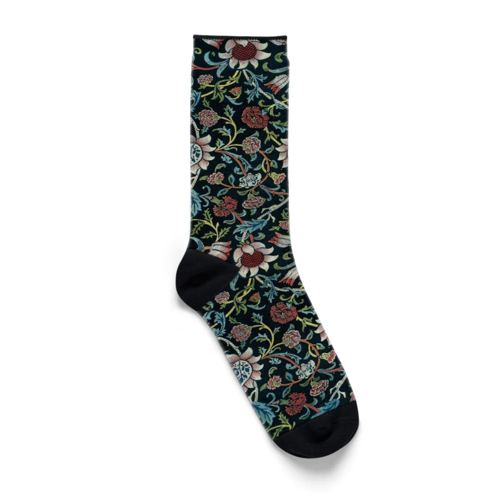 花名画アートグッズのウィリアム・モリス《イーヴンロード》2 Socks