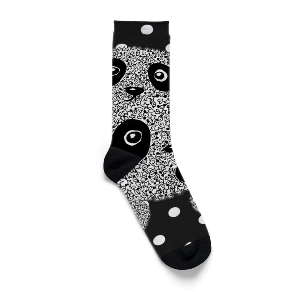 カエルのパンダのしゅうごうたい🐼 Socks