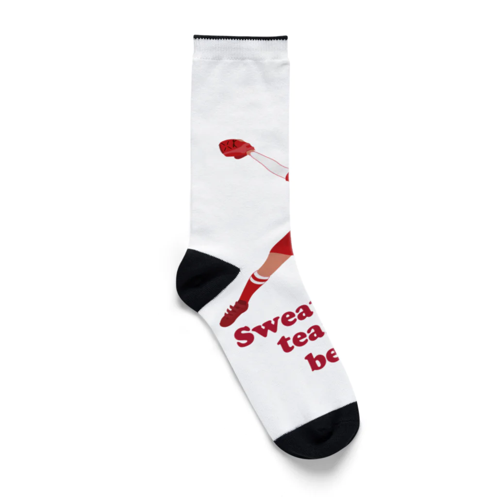 キッズモード某のwe love Softballスマホサイズ Socks