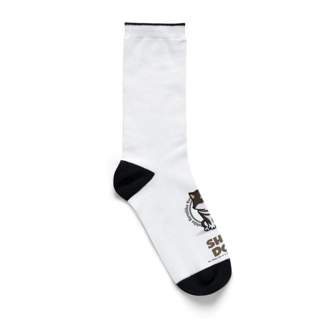 neguse511のSHIBA DOG　黒 Socks