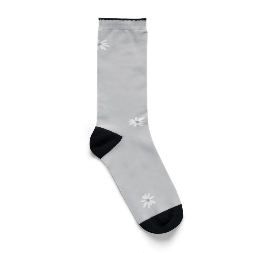 rilybiiのgrayPastel × babygray Socks