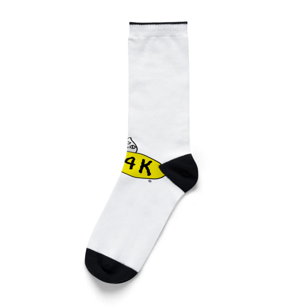 KM4K SUZURI 店のKM4Kちゃん Socks