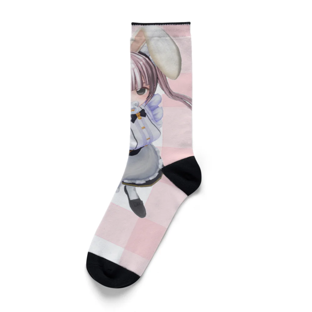 メアのいちごミルク Socks