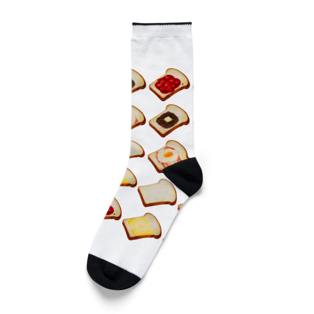 羅生門のいろいろな食パン Socks