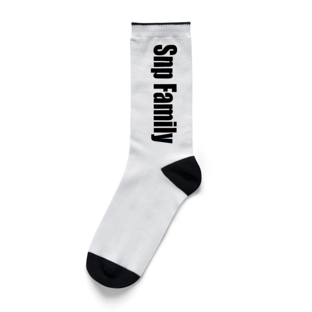 王子のアパレル SnprinceのSnpFamily logo Socks