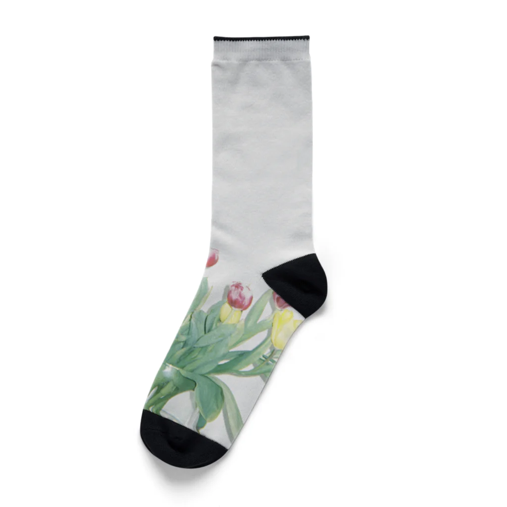 harucameraのチューリップ Socks