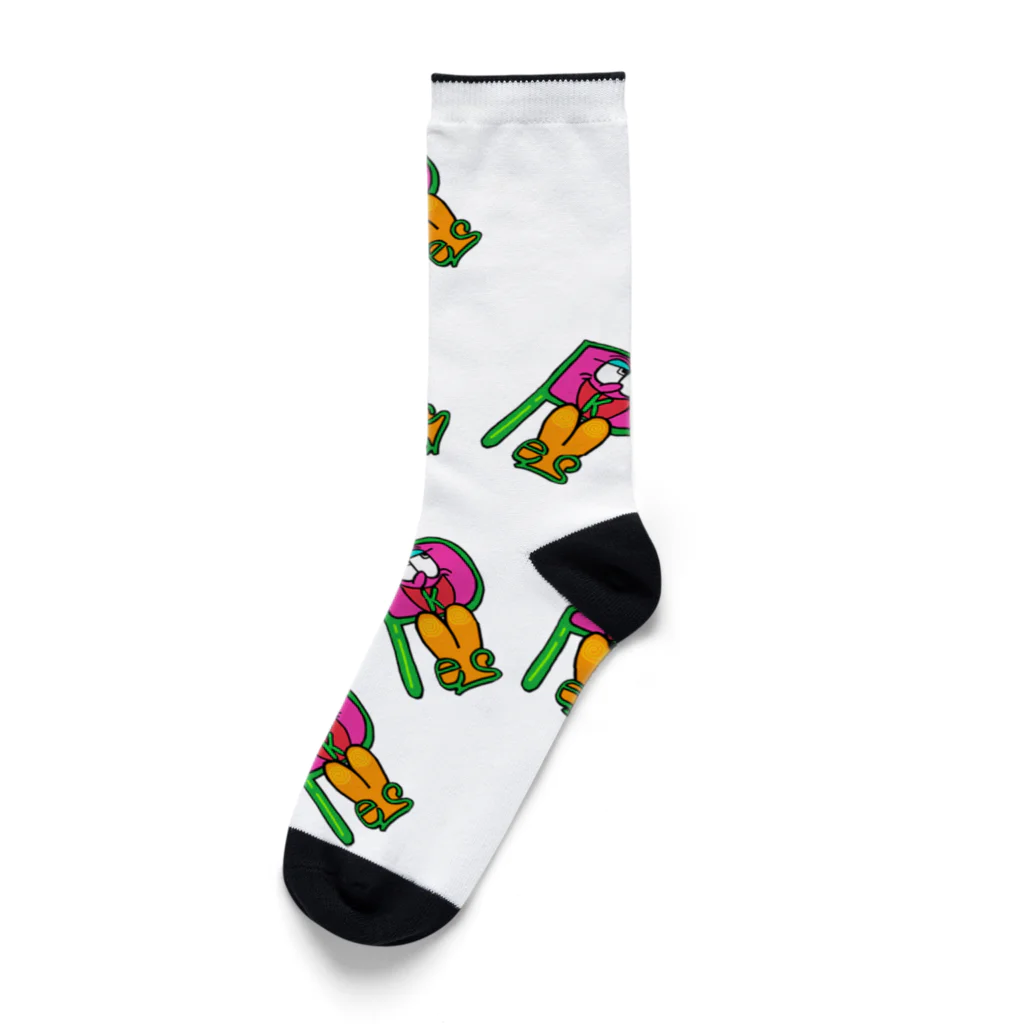 PEESKのpeesk 頭文字マーク🤪 Socks