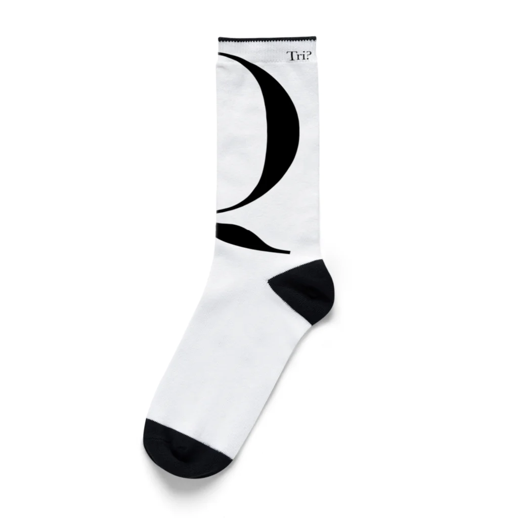 Egyptian TriangleのET "Q" BLK Socks