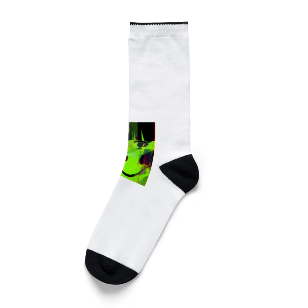 わーいのラグランメガネ Socks