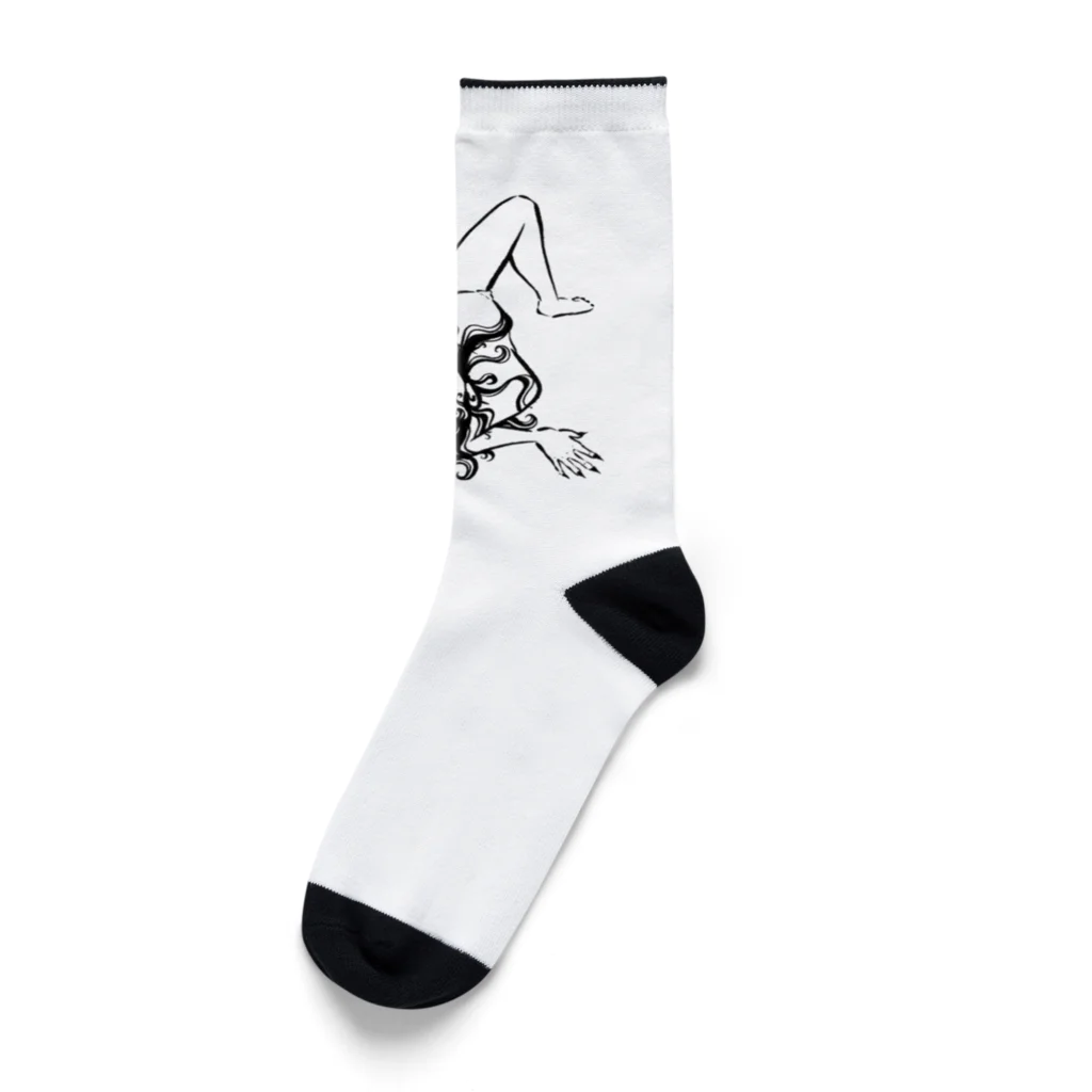 BUDDHA＿WORDのえっちねえさん Socks