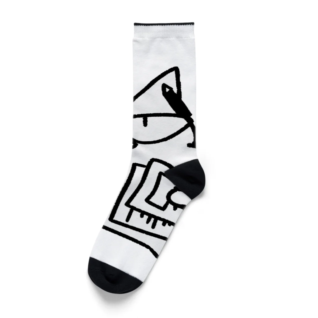 ぺんちゃん商店のじこぴー Socks