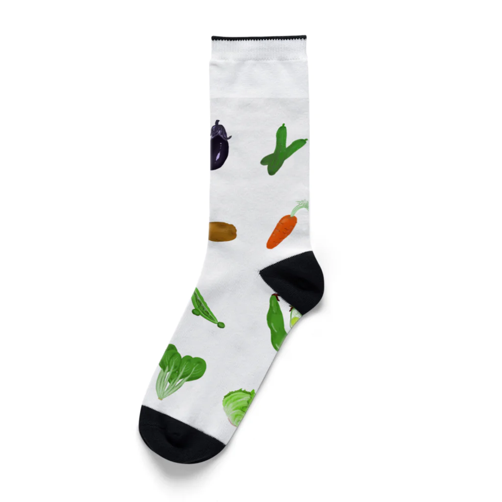 GREEN LIFE TAKAのベジらいふ Socks