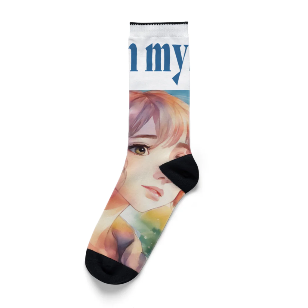 JUNのBelieve in yourself Socks