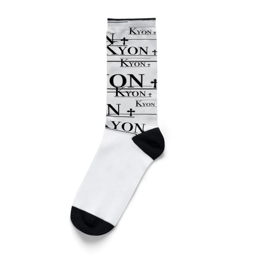 きょん🐈🏆@配信者のきょんロゴミックス Socks