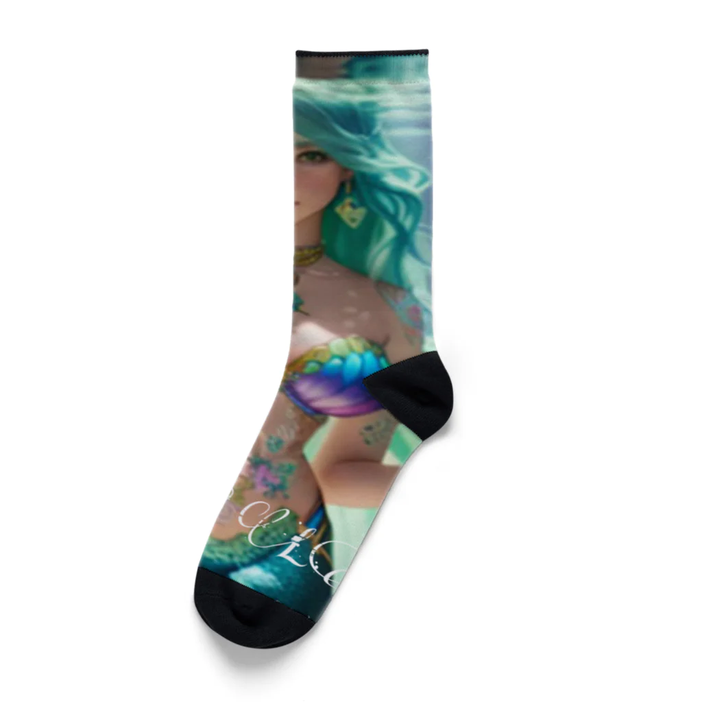 💖宇宙整体♪🌈♪こころからだチャンネル♪💖のbeautiful  mermaid  LARA Socks