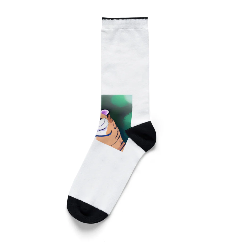 三好結衣のタイガーくん Socks