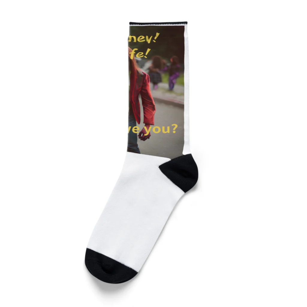 POPstore-japanのzombi-no money Socks