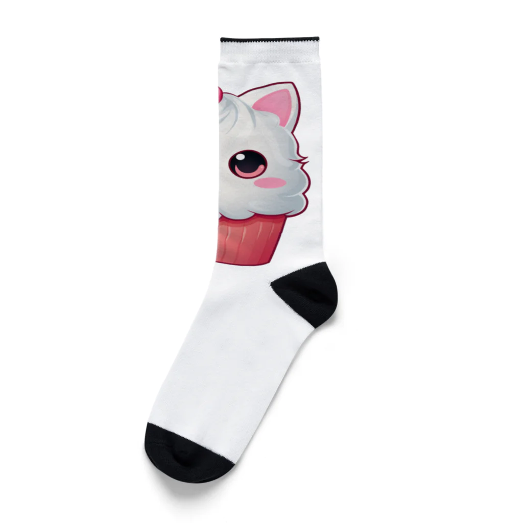 Vasetti_pressのカップケーキの猫ちゃん Socks