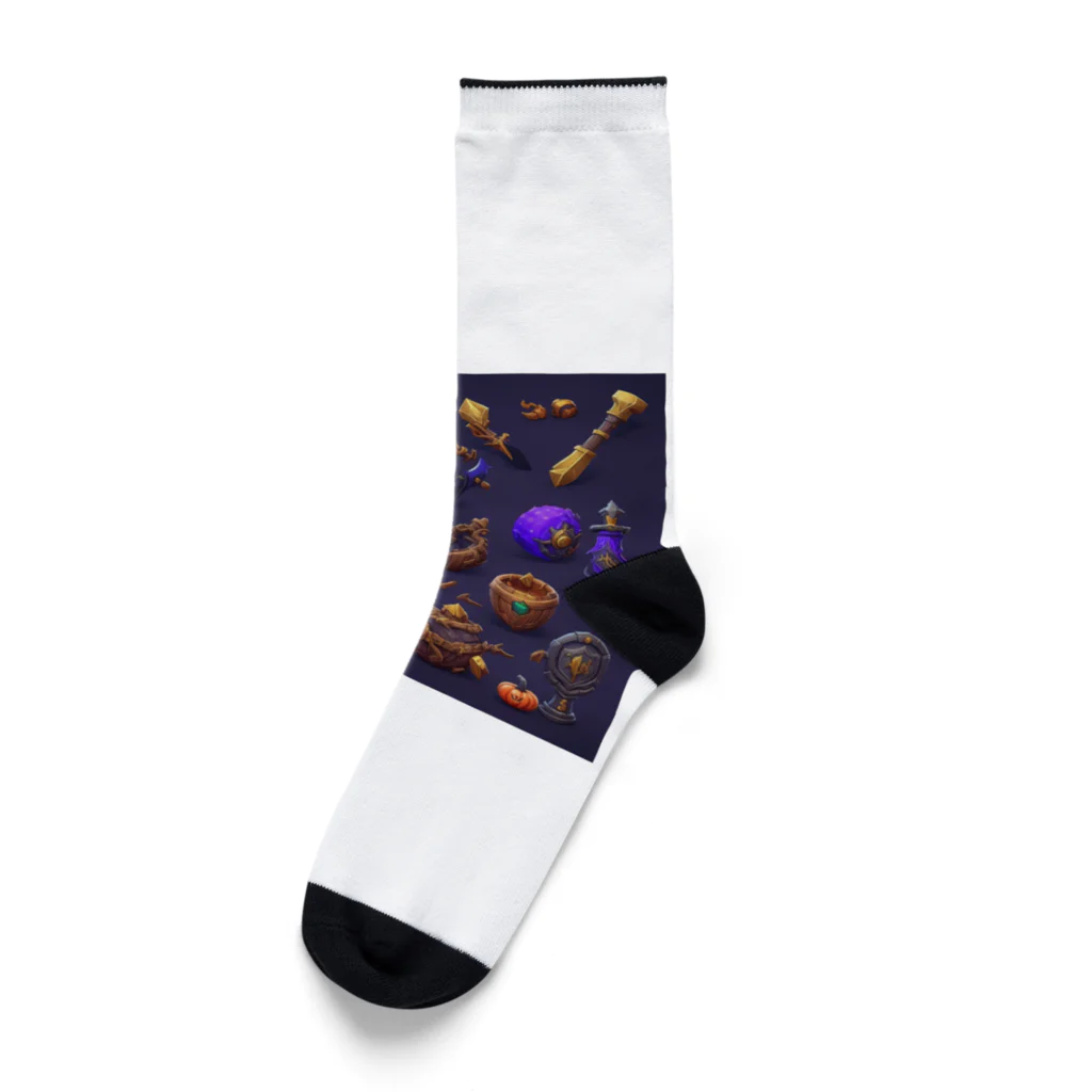 TOBIMORIのハロウィンゲームアイテム Socks