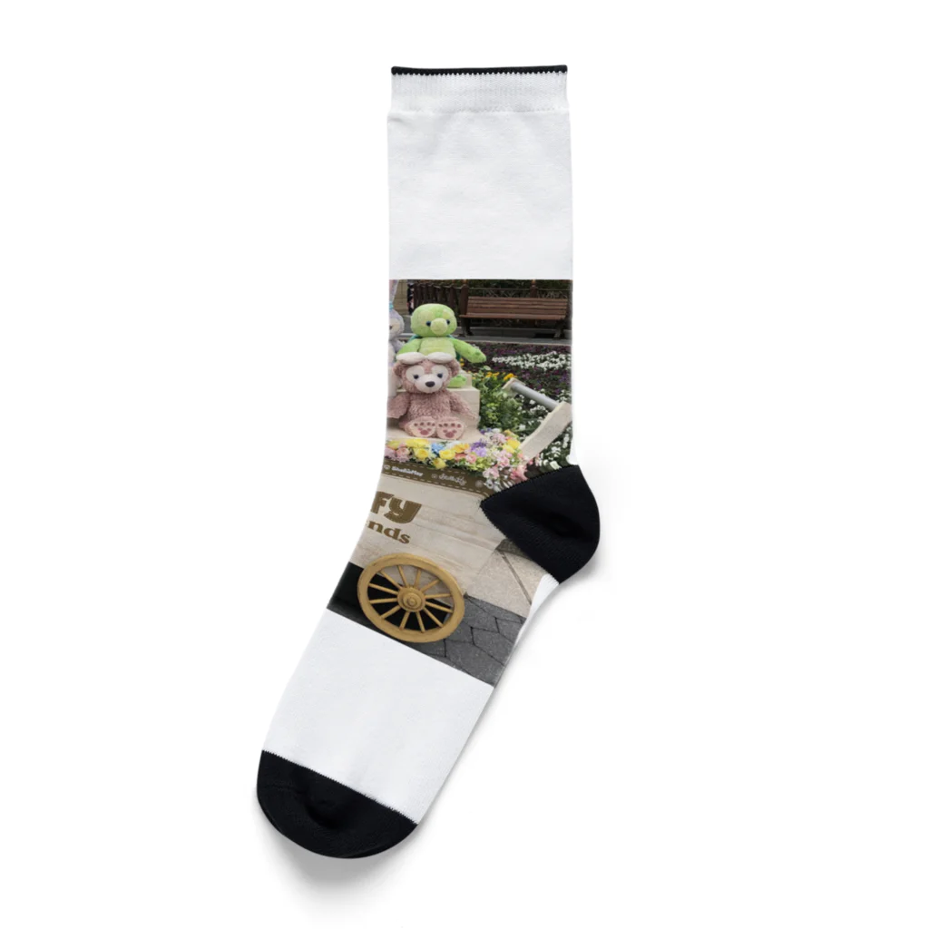 ともきちStoreのダッフィフレンズ Socks