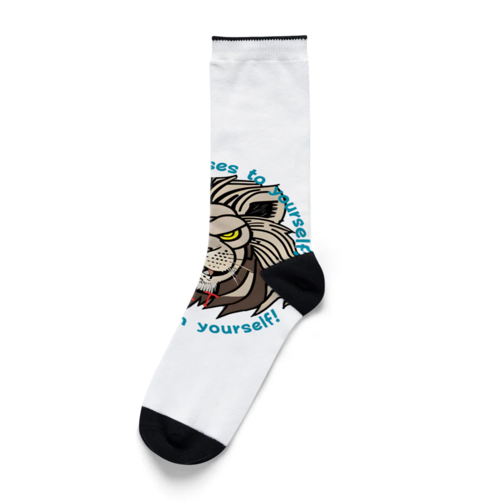 Leo.T Shopのライオンアート　Leo.T Socks