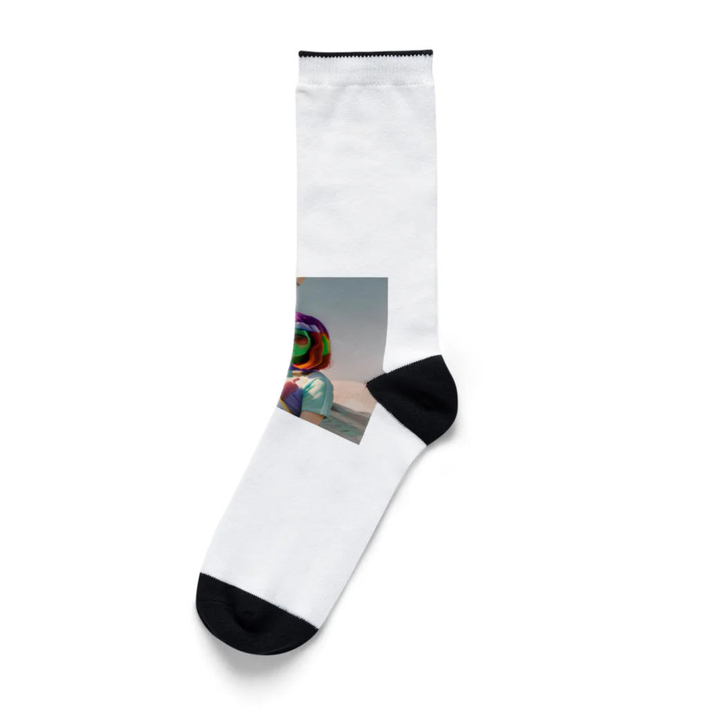 献血するドラキュラの宇宙人シリーズ Socks