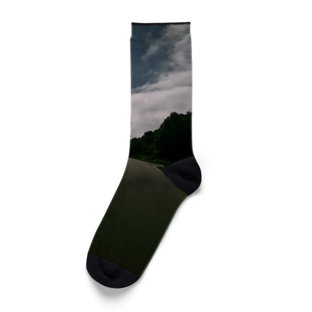 MountNatureの夜道 Socks