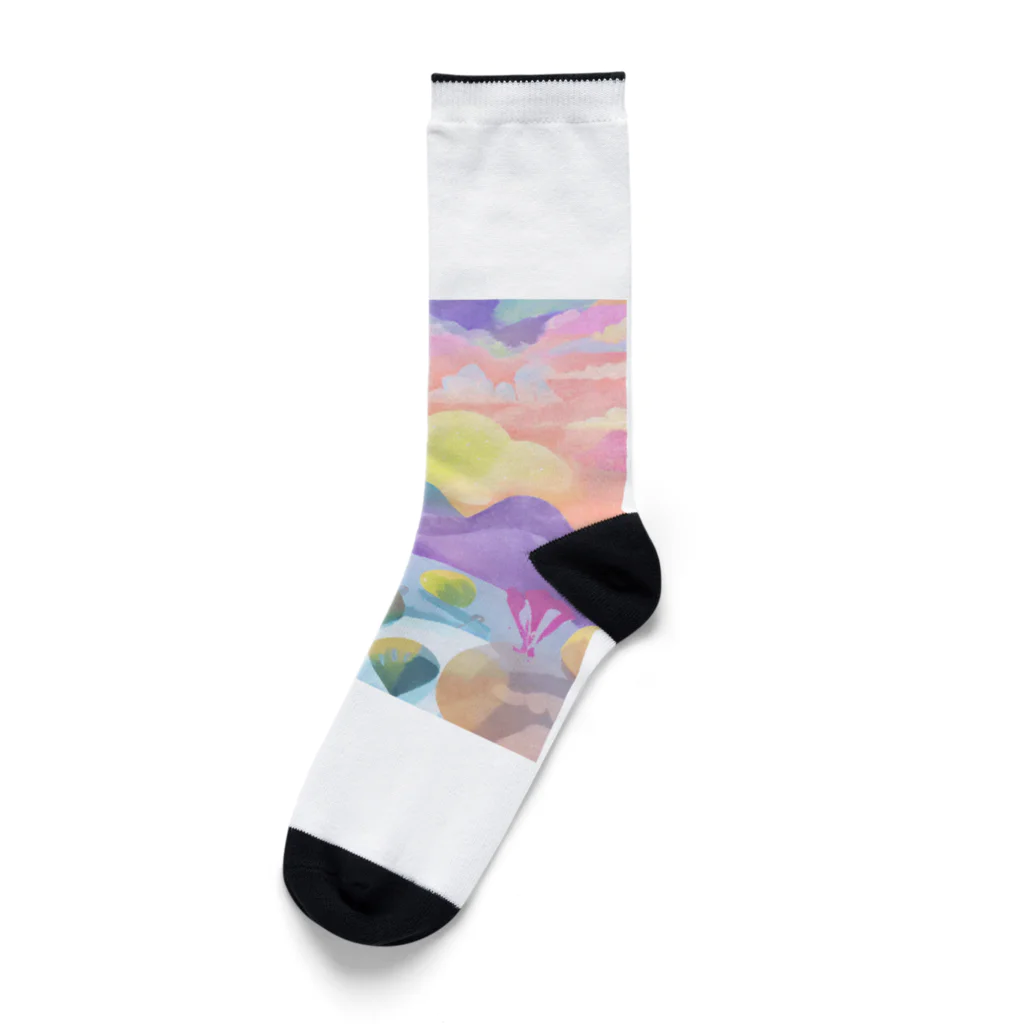 rapasuの夕やけ小やけ Socks