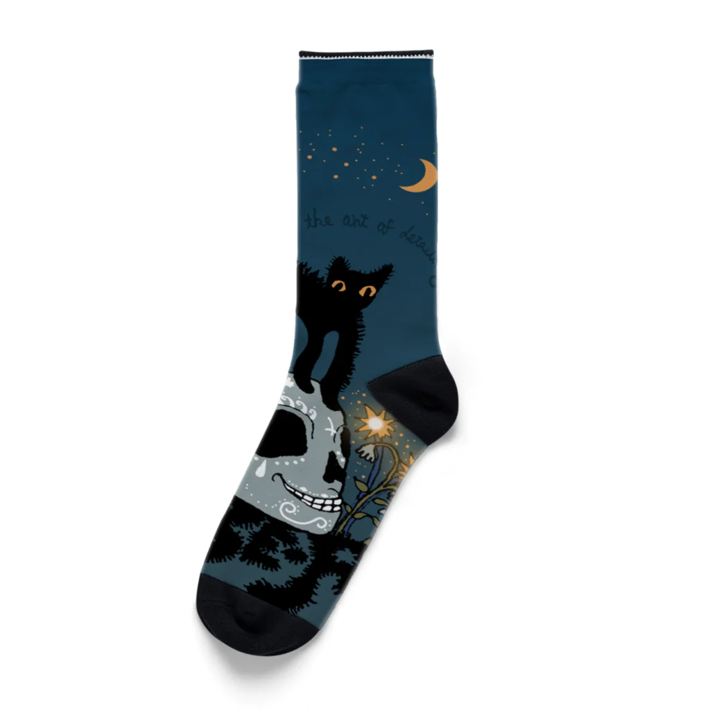 sense-r-osakaのFUKO.✖️SENSE-R「月夜のキセキ。」ハイソ Socks