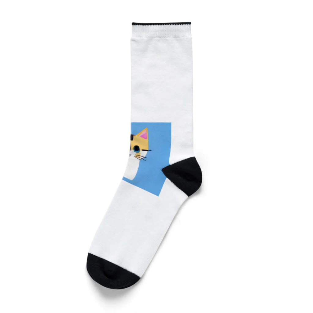 Saltblastの三毛猫のミケ子 Socks