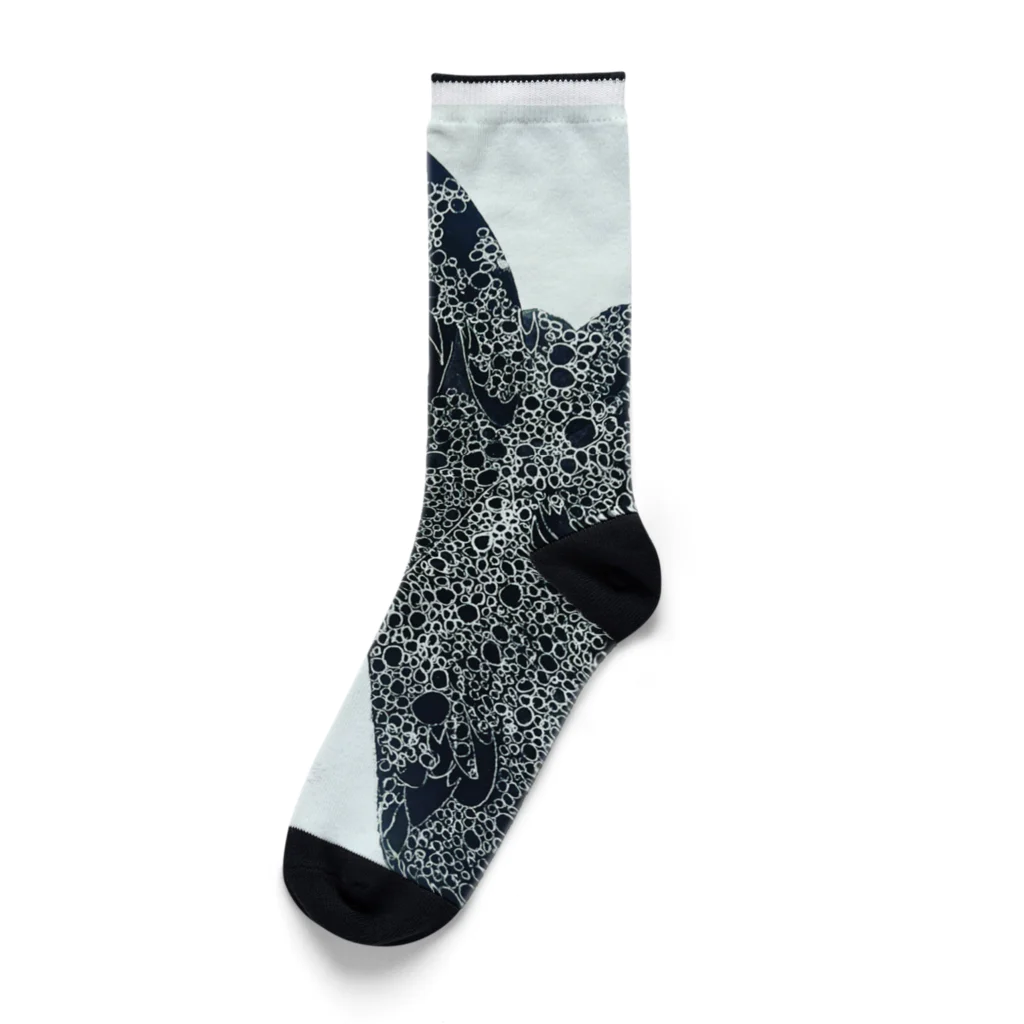 carbonbonのmilktea way Socks